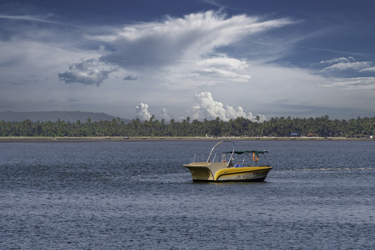 Boat ride in Goa