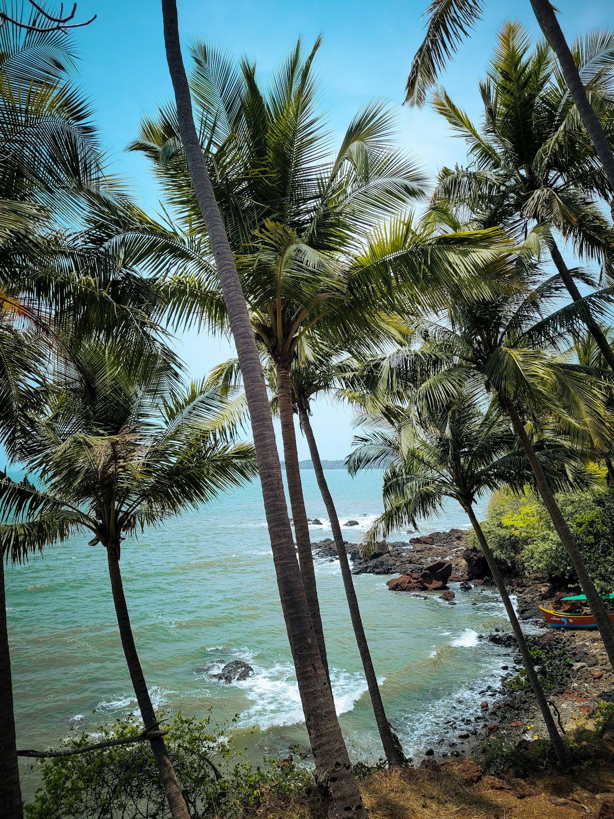 Goa coastline